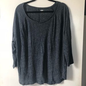 Old Navy 2x Heathered 3/4 sleeve
